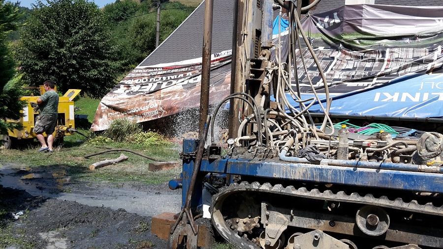 Vŕtanie studní - realizácia 2015