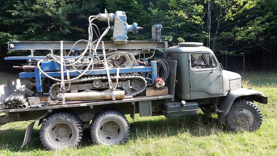 Vŕtanie studní - realizácia 2015