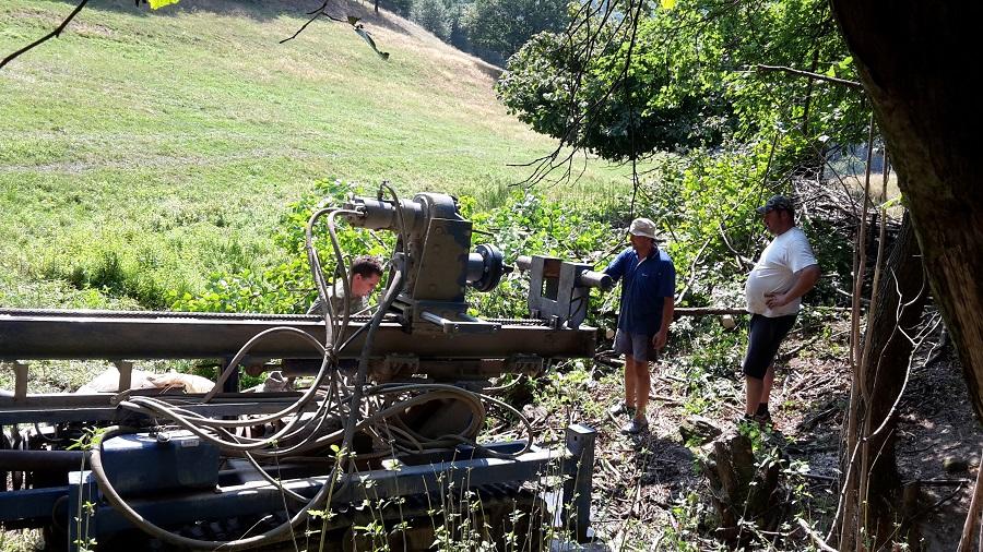 Vŕtanie studní - realizácia 2015