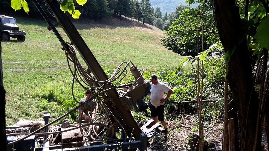 Vŕtanie studní - realizácia 2015
