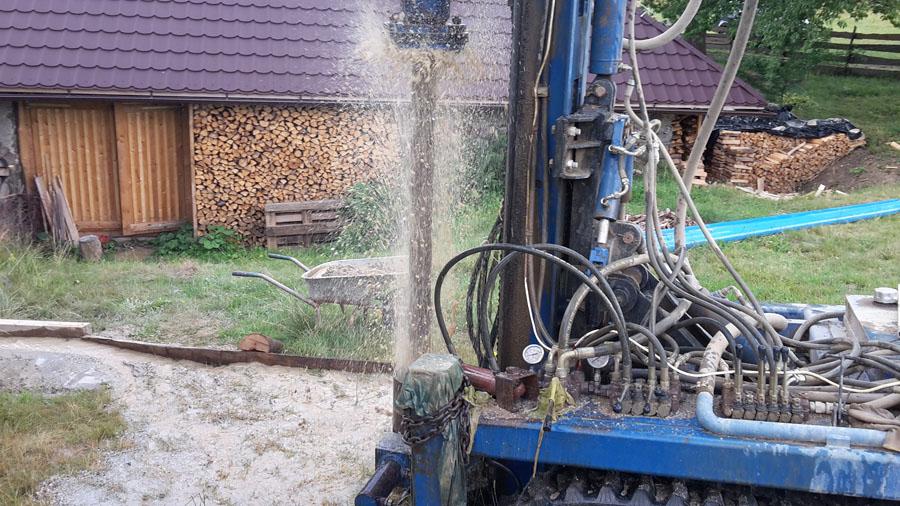 Vŕtanie studní - realizácia 2016